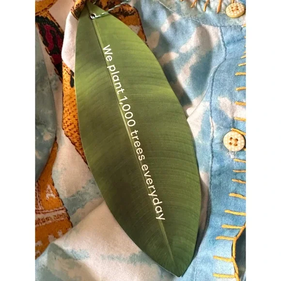 Farm Rio Tie Dye Rainbow Patchwork Maxi Dress S Blue Multi NEW 297352 - Picture 7 of 15